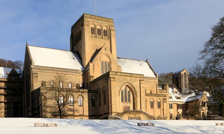 Ampleforth in Winter