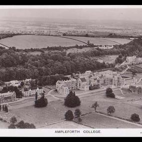 Old Aerial View of Ampleforth Abbey & College